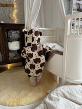 Tutina con orecchie per neonati e bambini - Orsetto Beige