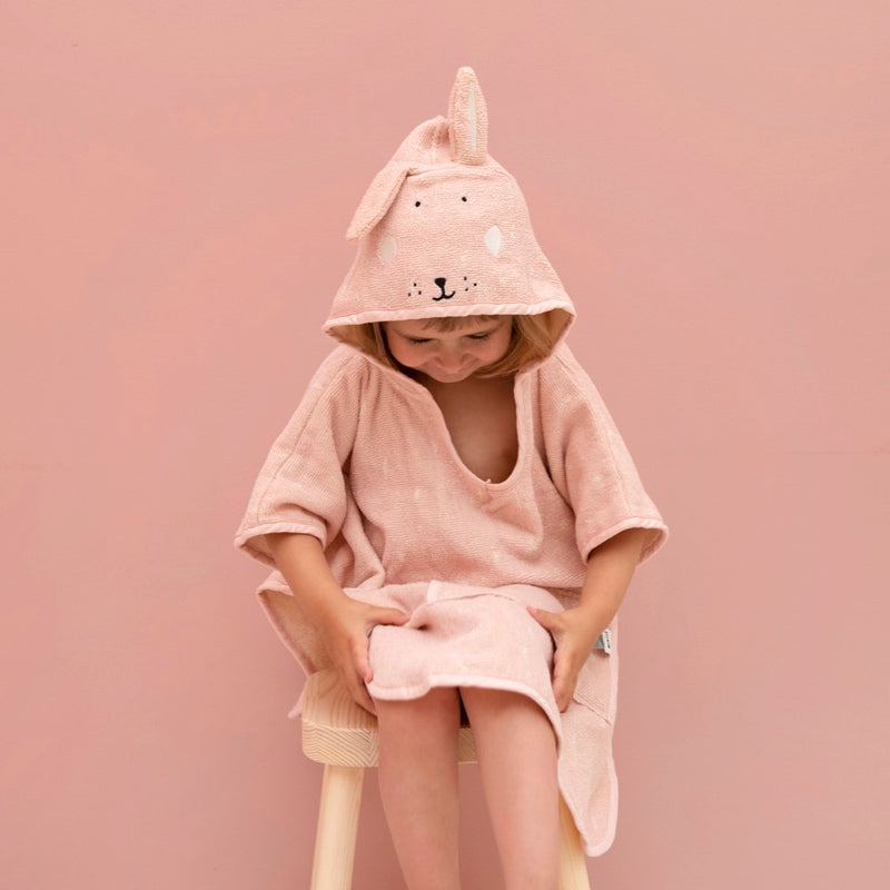 Otroški kopalni poncho s kapuco – Mrs. Rabbit