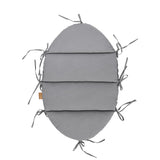 Nido per neonato con paracolpi treccia - Grigio
