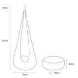 Dječja viseća ljuljačka Cocoon – krava