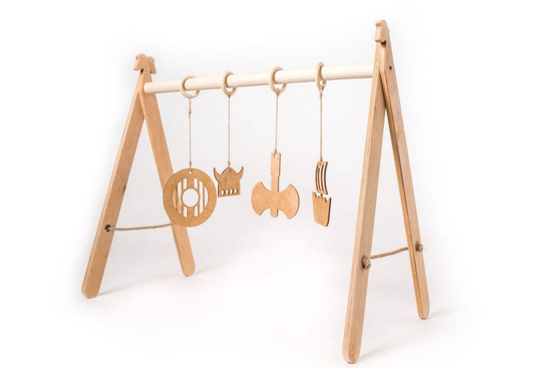 Palestrina da gioco in legno per neonato