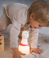 Lampada in silicone Giraffa - Bianco