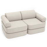 Divano tascabile Outzy da interno/esterno per bambini - Oat Blush Beige