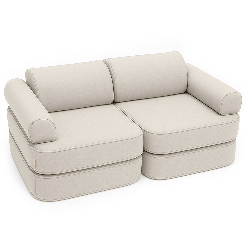 Divano tascabile Outzy da interno/esterno per bambini - Oat Blush Beige