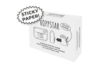 Hoppstar papirnate role 3× – bijele, samoljepive