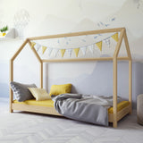 Letto casetta Bella - Naturale