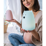 Silikonska luč Big Bear z daljinskim upravljalnikom – modra