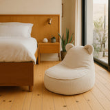Pouf sacco MeowBaby® Slimcord Teddy - Beige