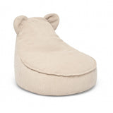 Pouf sacco MeowBaby® Slimcord Teddy - Beige