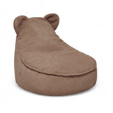 Pouf sacco MeowBaby® Slimcord Teddy - Marrone