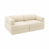 Modularna otroška igralna sofa – bež