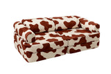 Modularna dječja sofa za igru – krava, 120 cm