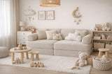 Modular Play Sofa for Children - Gray