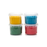 Neogrün organska Easy Clay 4×120 g – rumena, zelena, rdeča, modra