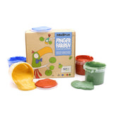 Neogrün organske prstne barve 4×120 g – modra, rumena, rdeča, zelena