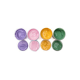 Set colori a dita bio Neogrün 4x120g – Giallo, Verde, Rosa, Viola