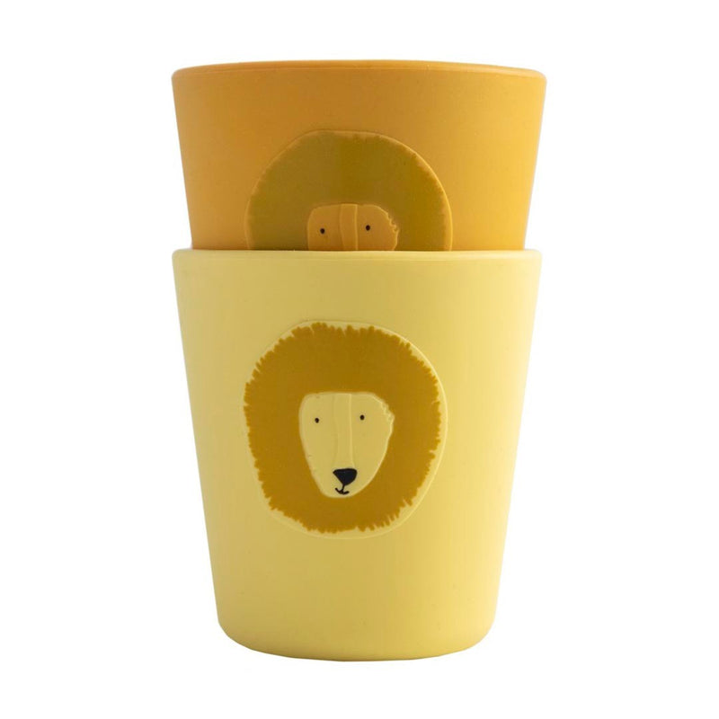 Tazze in silicone, confezione da 2 - Mr. Lion