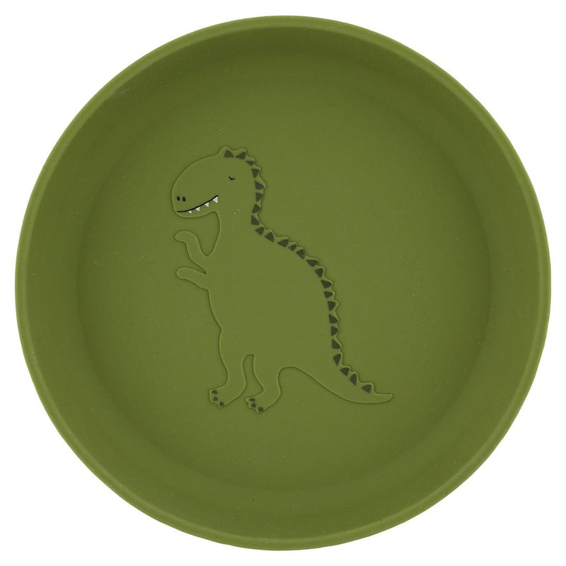 Silikonski krožnik – Mr. Dino