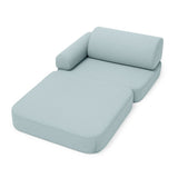 Piccolo divano tascabile Outzy da interno/esterno per bambini - Cloudberry Sky Blue