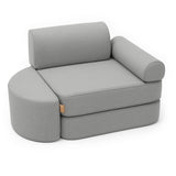 Piccolo divano tascabile Outzy da interno/esterno per bambini - Fog Gray
