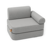 Piccolo divano tascabile Outzy da interno/esterno per bambini - Fog Gray