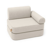 Piccolo divano tascabile Outzy da interno/esterno per bambini - Oat Blush Beige