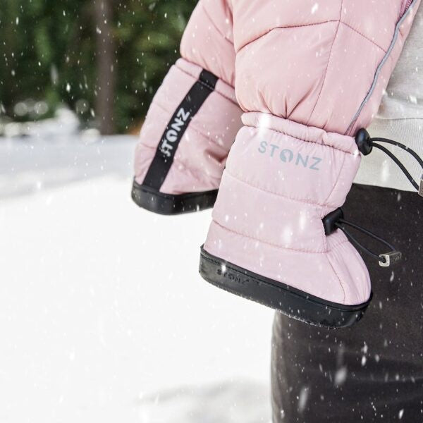 Zimske čizmice Puffer za malu djecu – Haze Pink