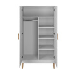 Wardrobe Kubi - White