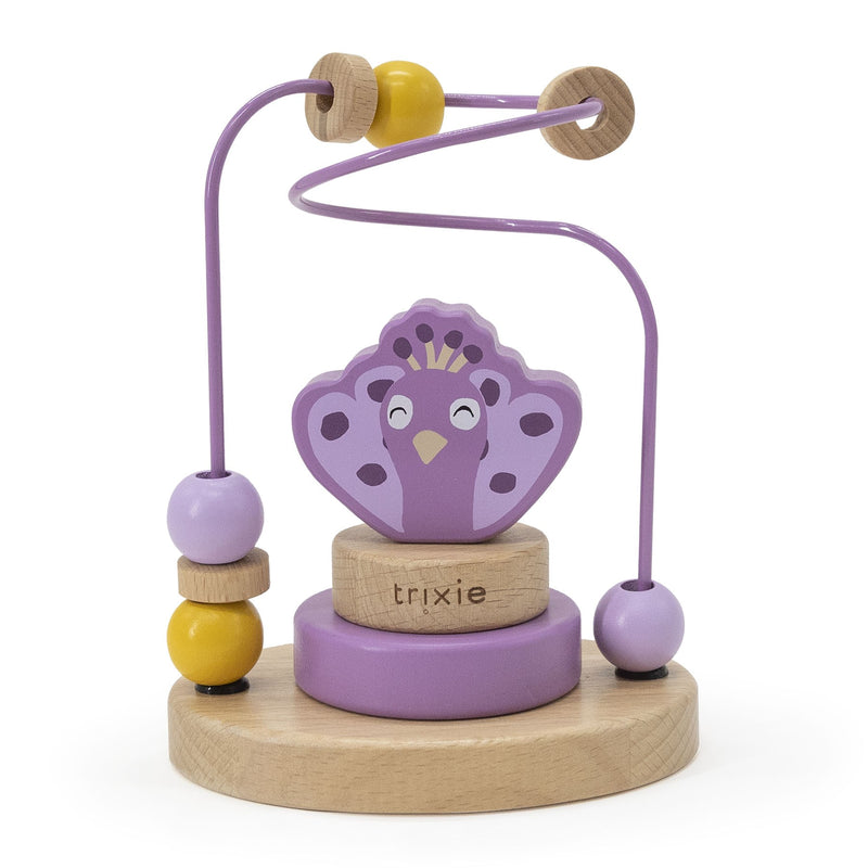 Leseni labirint s perlicami – Mrs. Peacock