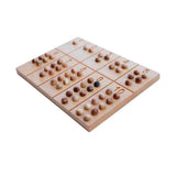 Lesena Montessori tabla s številkami